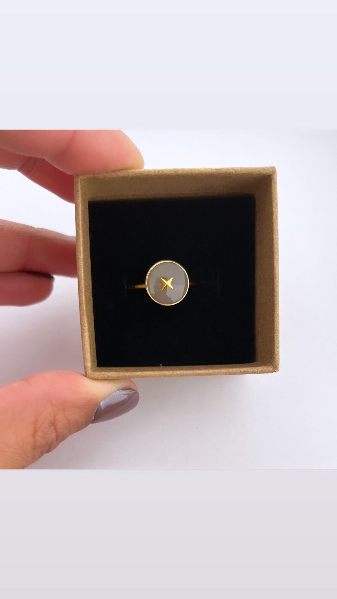 Bague ronde gold